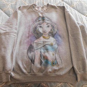 Disney Princess Jasmine Grey Sweatshirt